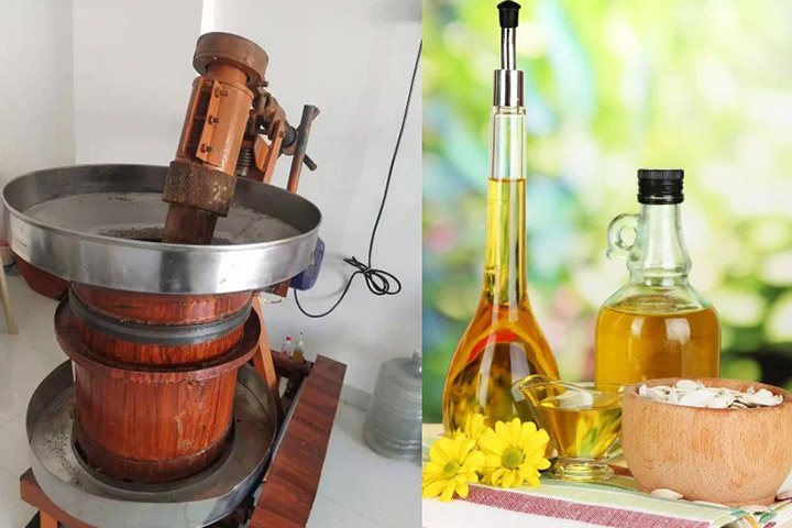 Wood press Checku oil